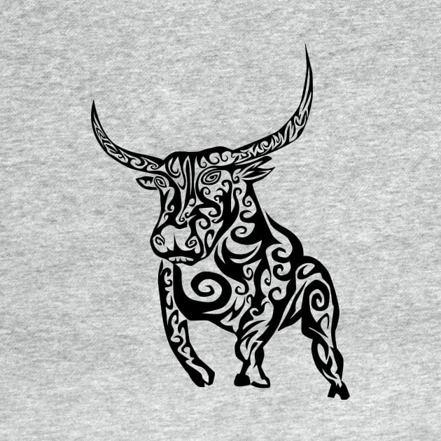 Tribal Bull by twizzler3b